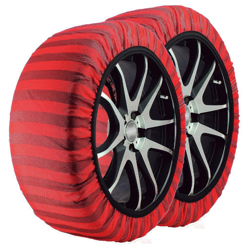 送料無料 新品 ISSE スノーソックス 布製タイヤチェーン (4枚セット) クラシック [66サイズ] 185/80R14,195/75R14,195/80R14,(CLASSIC) 2025年冬、布製タイヤチェーン「イッセ・スノーソックス」 選べる