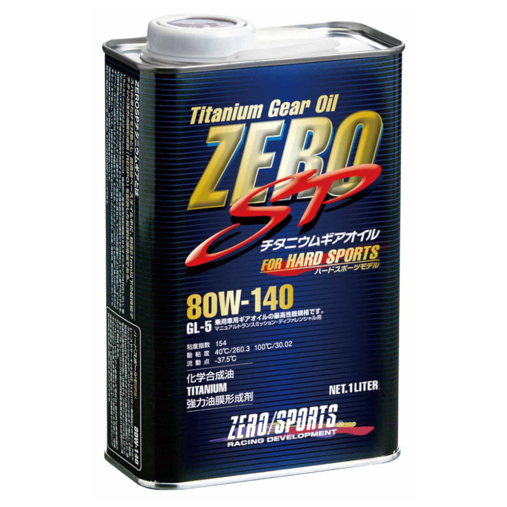 ZERO SPORTS(ゼロ スポーツ)ZERO SP エンジンオイル チタニウムTB 10W40 4.5L缶 品番：0826012