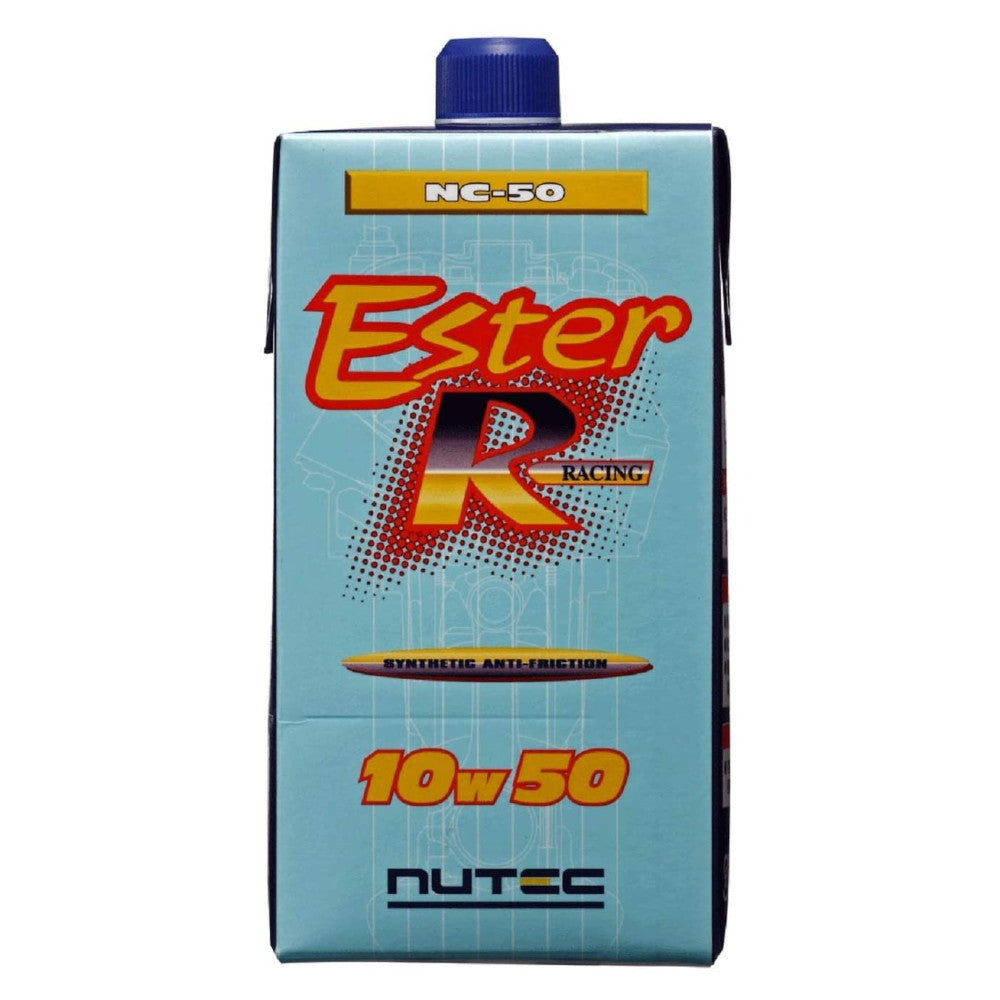 Nutec Ester R 10W-50 エンジンオイル 4本セット NUTEC(ニューテック) ESTER RACING 化学合成（エステル系