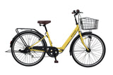 ミムゴ ACTIVEPLUS ノーパンク2６インチ６段折畳シティサイクル 品番:MG-AP266NCM