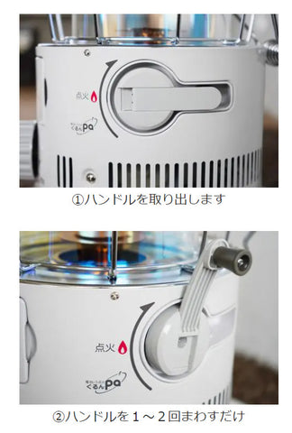 TOYOTOMI （トヨトミ） 対流形ストーブ レインボータイプ 手回し点火機能「ぐるんPa」搭載 品番：RB-G25N(W) カラー：ホワイト