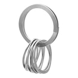 waveclips（ウェーブクリップス） キーリング 4個セット 爪を傷めない 取付簡単 キーホルダー